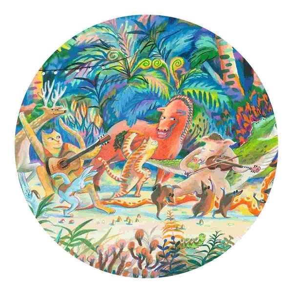 Djeco Puzzle Gallery Woods Music Band