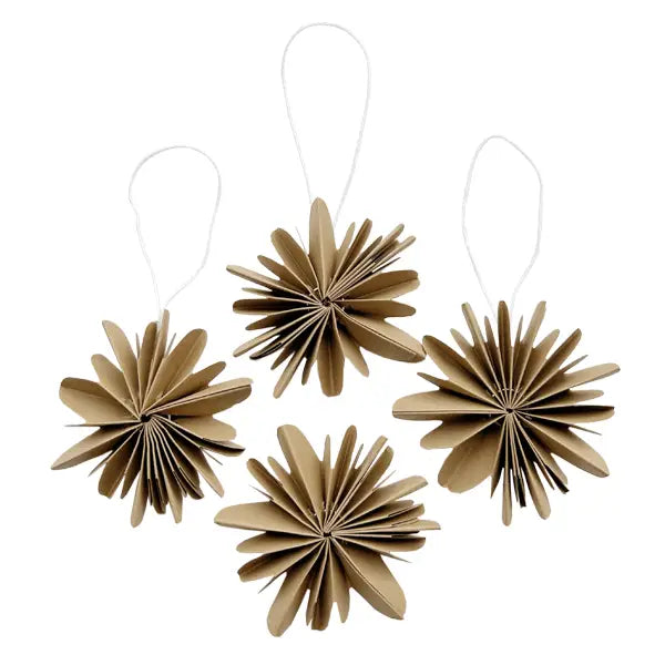 NOORDliving Baumanhänger aus Papier Caramel
