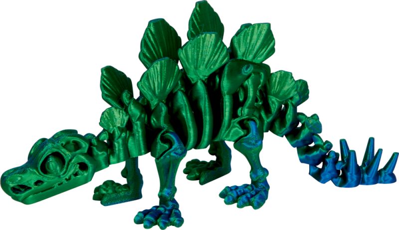 Die Spiegelburg Kristalltier Stegosaurus Skelett