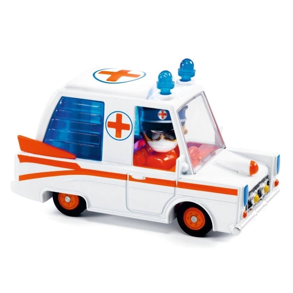 Djeco Crazy Motors Hurry Ambulance