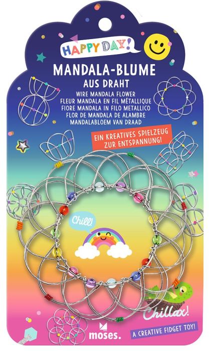 moses Happy Day Mandala-Blume