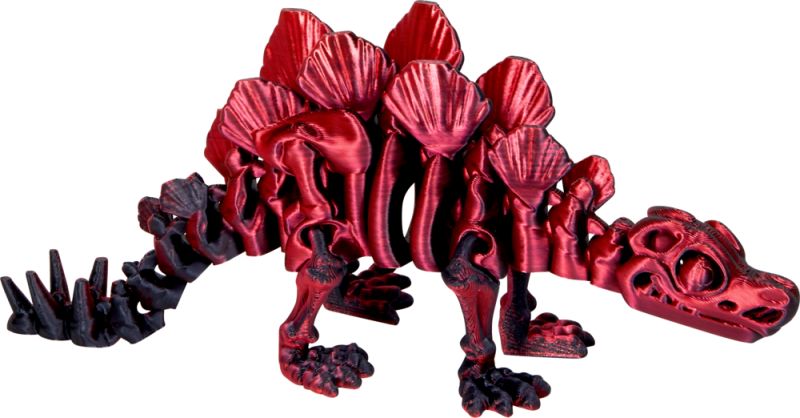 Die Spiegelburg Kristalltier Stegosaurus Skelett