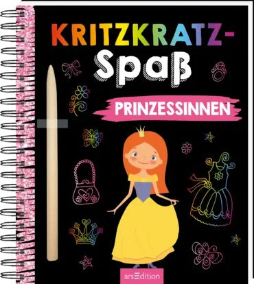 arsEdition Kritz-Kratz-Spaß Prinzessinnen