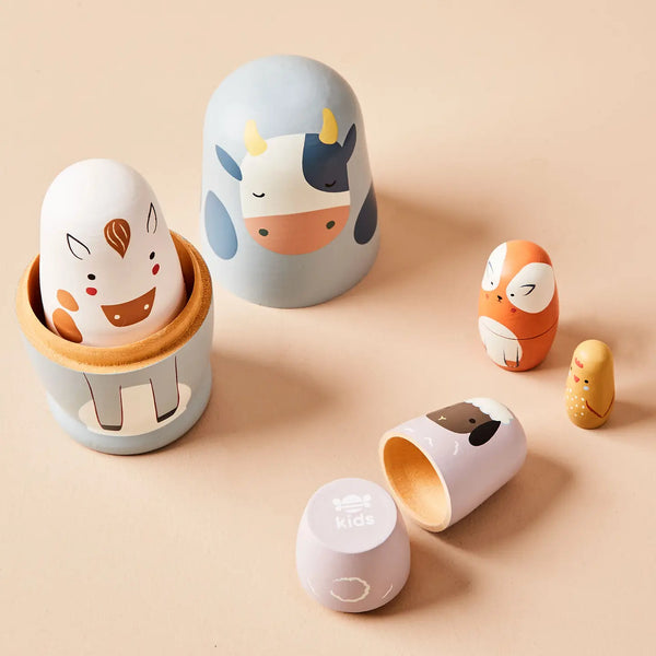 just bee kids Tier-Nistpuppen aus Holz