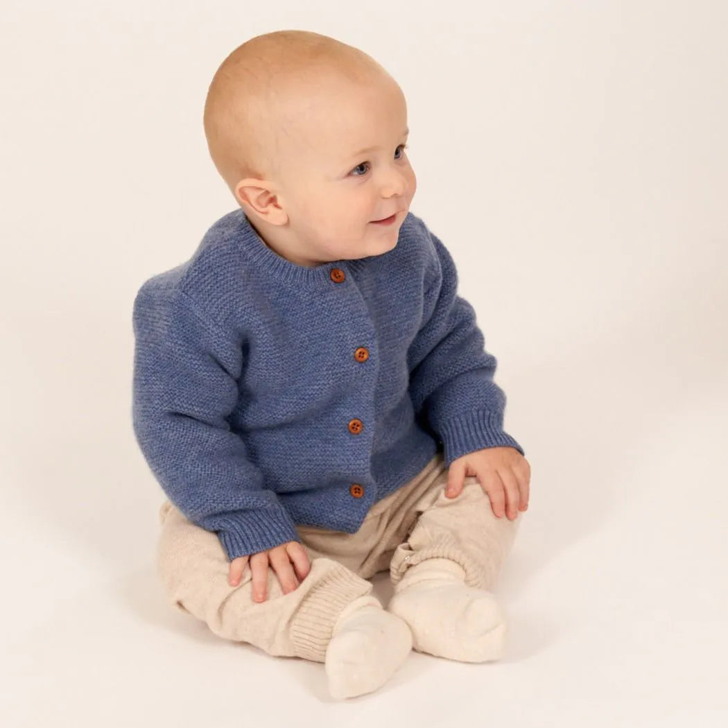 Sense Organics Romper Strickjacke aus RWS zertifizierter Wolle
