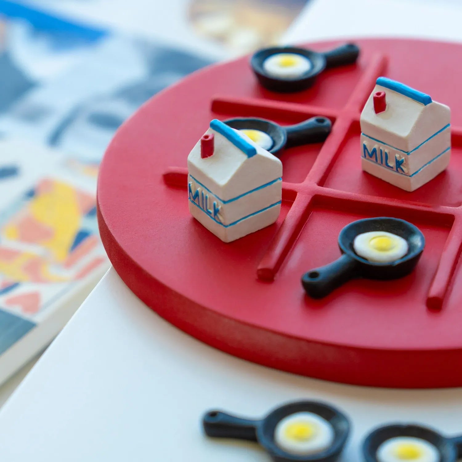 Helio Feretti Frühstück Tic Tac Toe