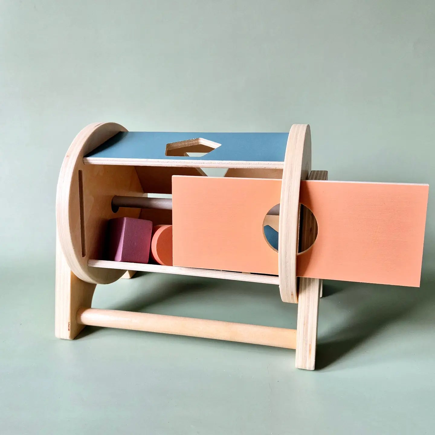 Rammelaartje drehbare Montessori Formenbox
