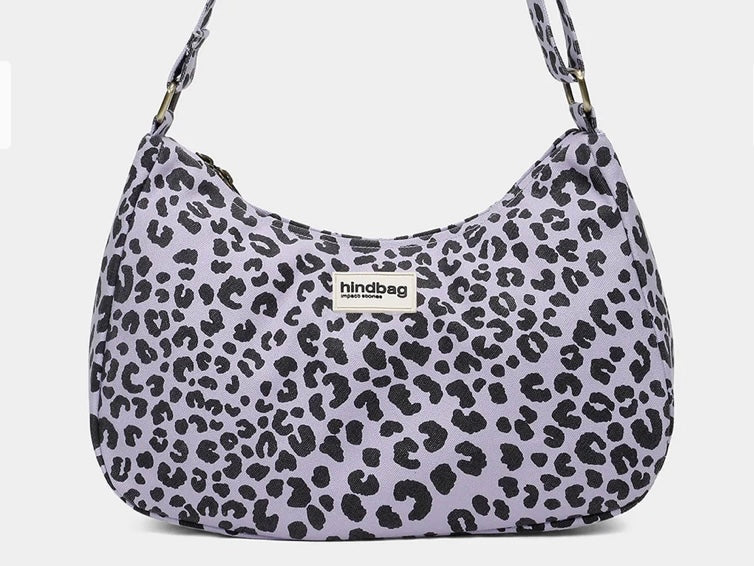 hindbag Rosa leopard lilas