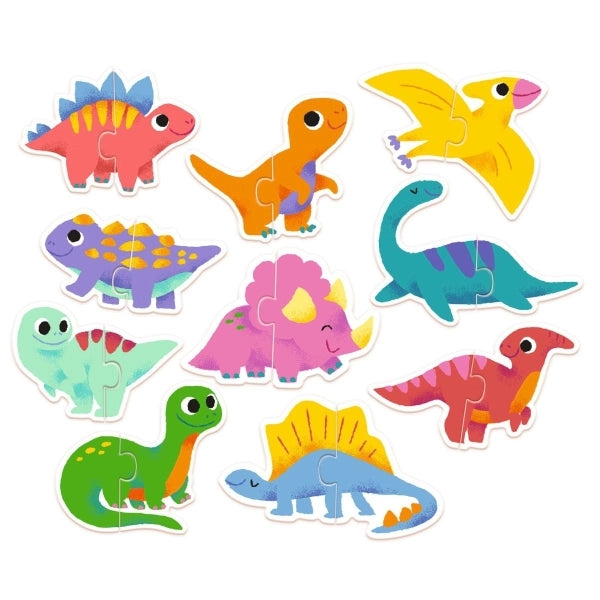 Djeco Puzzle Duo Dinos