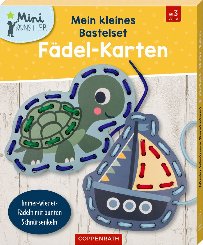 Coppenrath Mein kleines Bastelset: Fädel-Karten