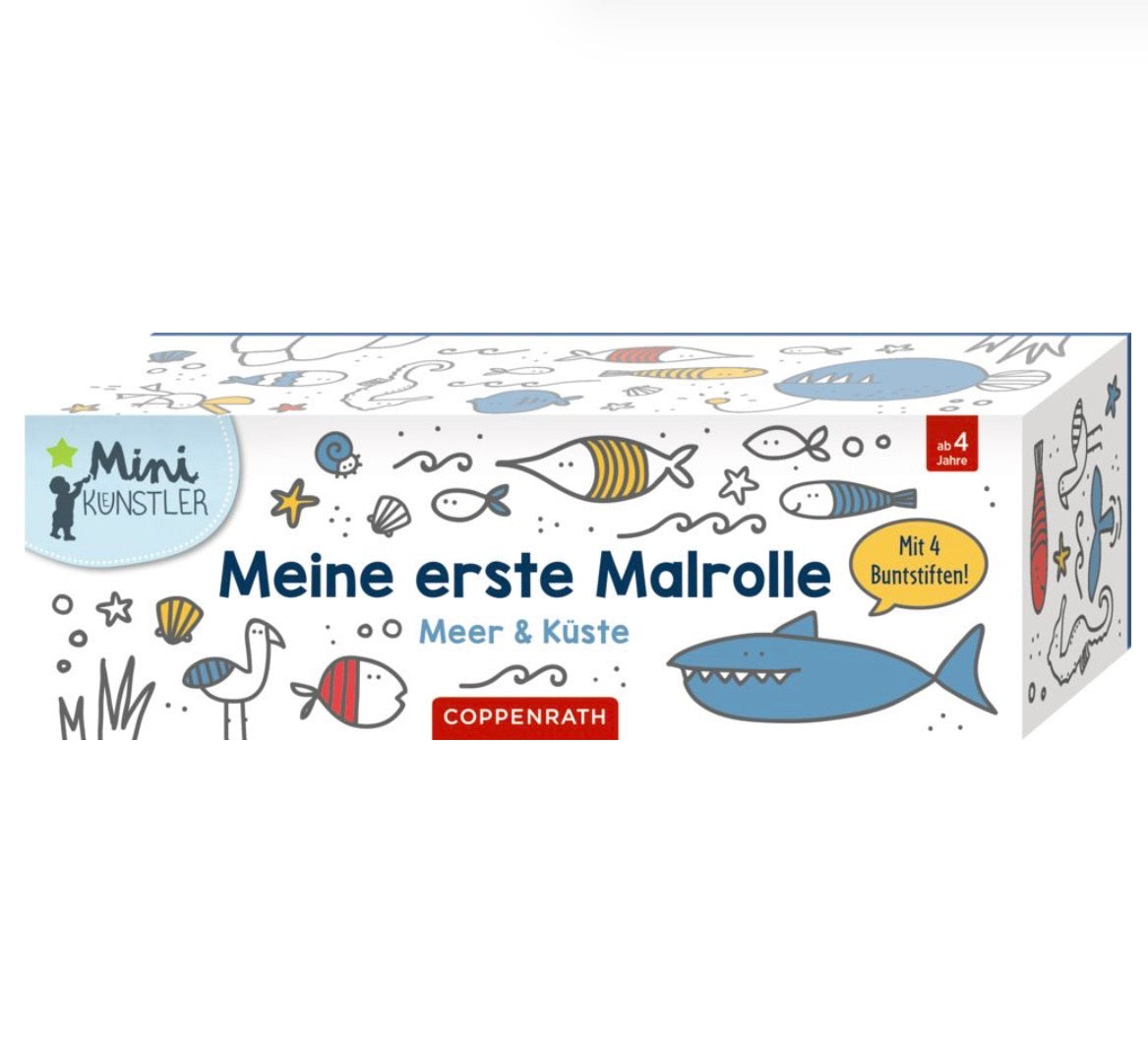 Coppenrath Meine erste Malrolle Meer & Küste