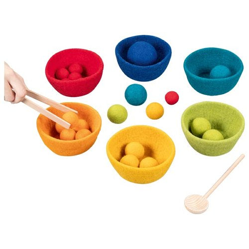 goki Sortierspiel Sorterino aus Wolle