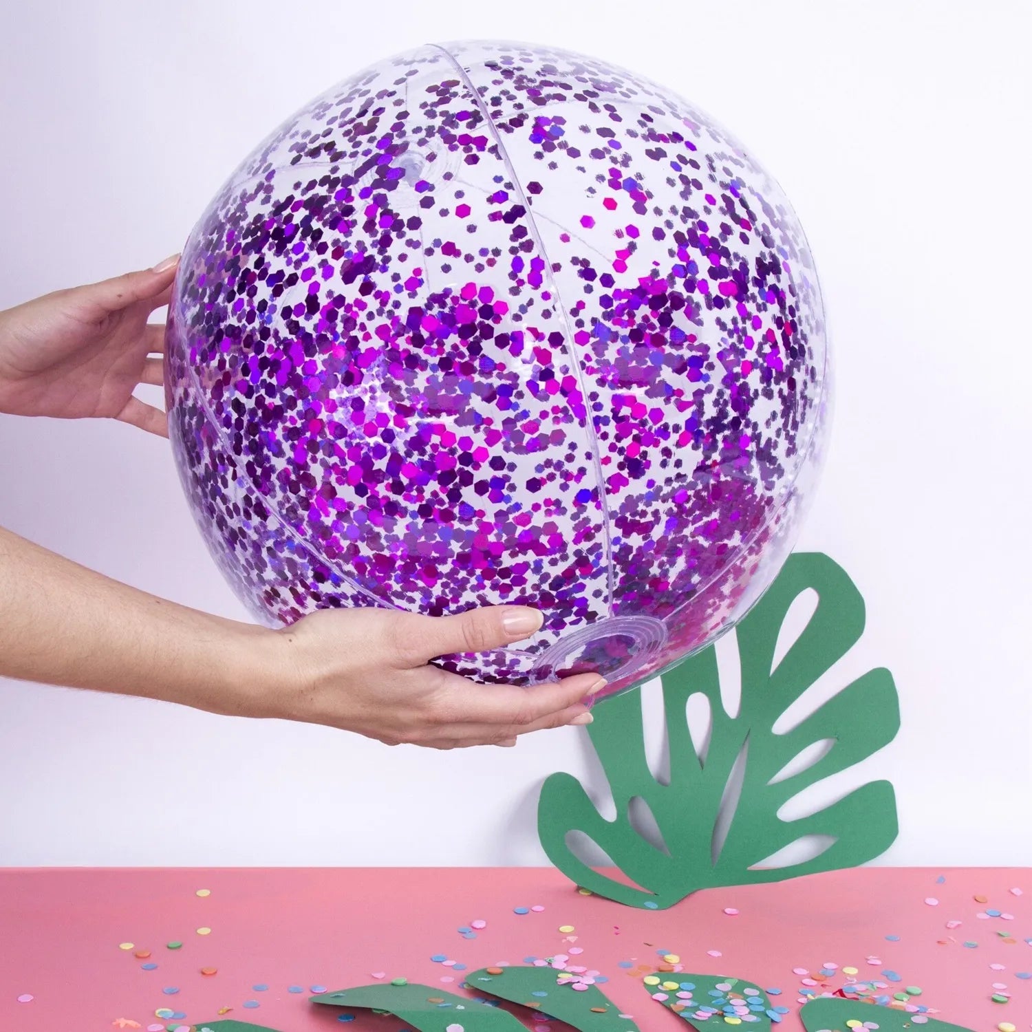 Helio Feretti Wasserball mit Glitter