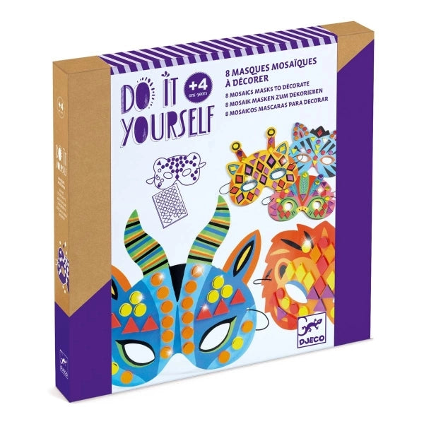 Djeco Do it yourself Mosaik Masken zum Dekorieren