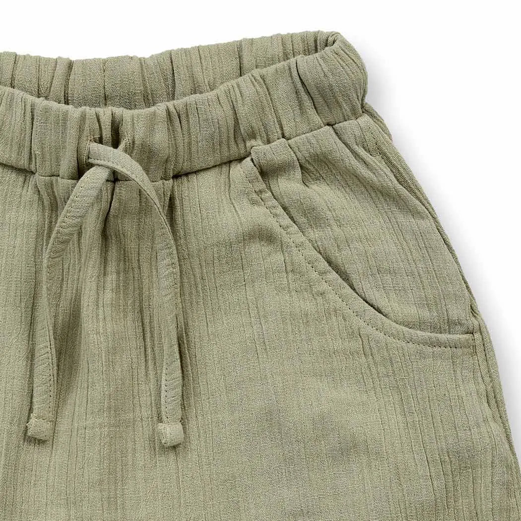 Sense Organics Kinderhose Loki salbeigrün