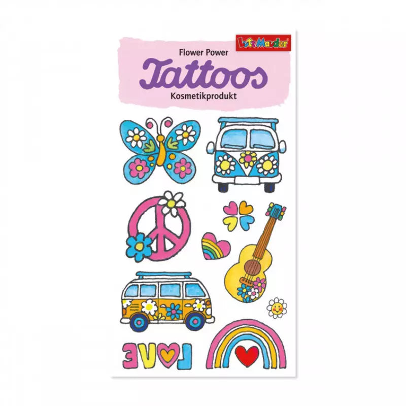 Lutz Mauder Tattoo Flower Power