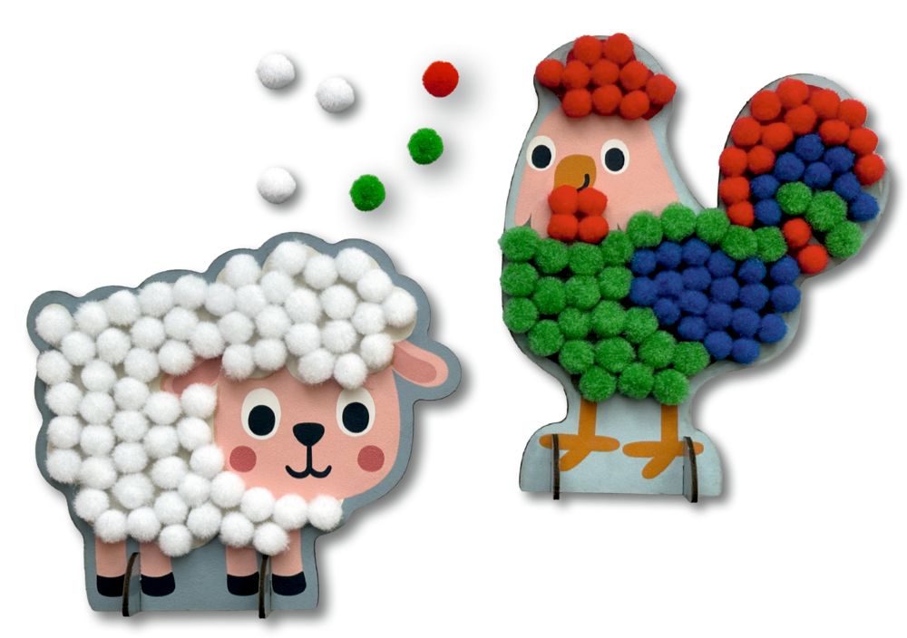 Coppenrath Mein kleines Bastelset: Pompom-Figuren