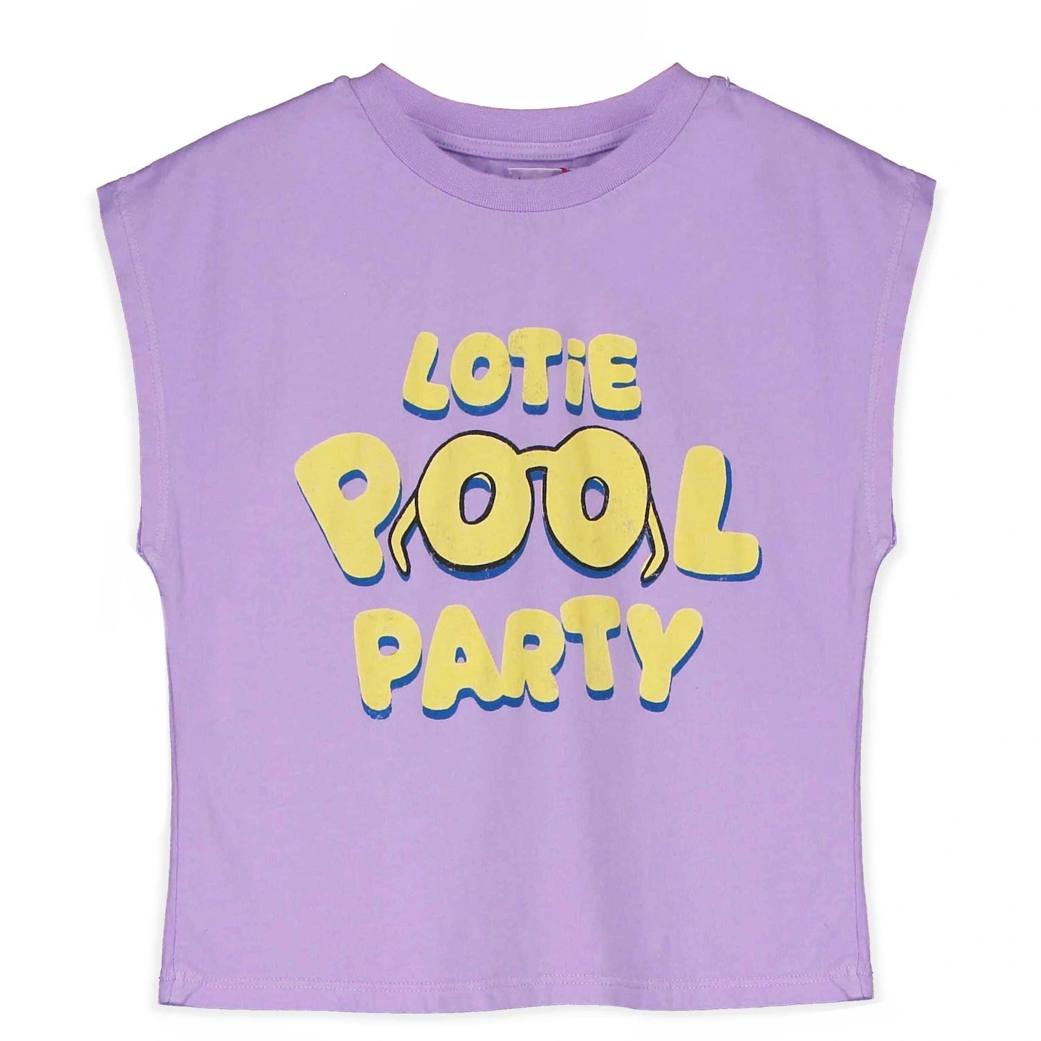 lötiekids T-Shirt Mauve Pool Party