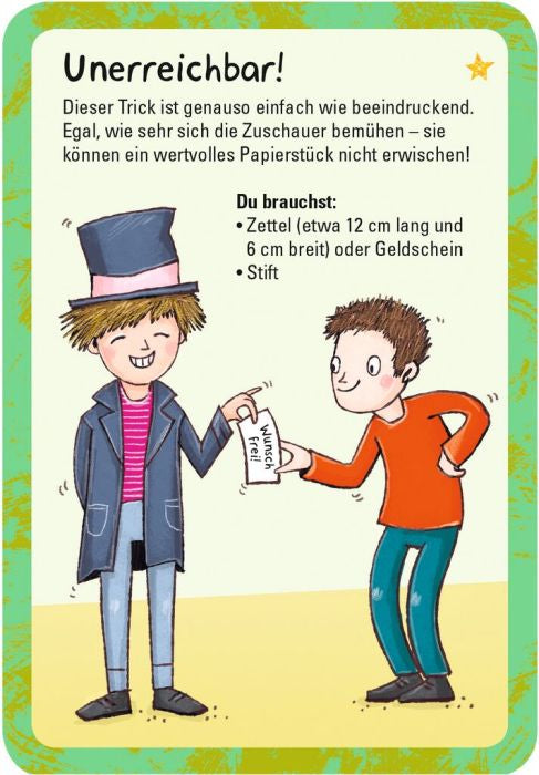 Moses 50 Zaubertricks mit Papier & Schnur