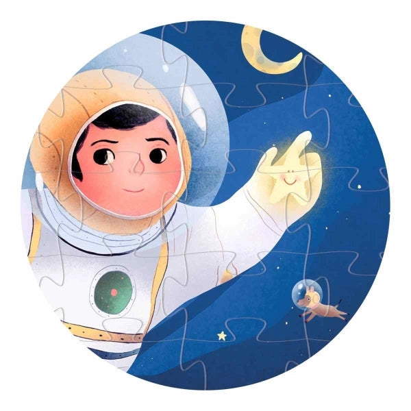 Djeco Formenpuzzle Astronaut