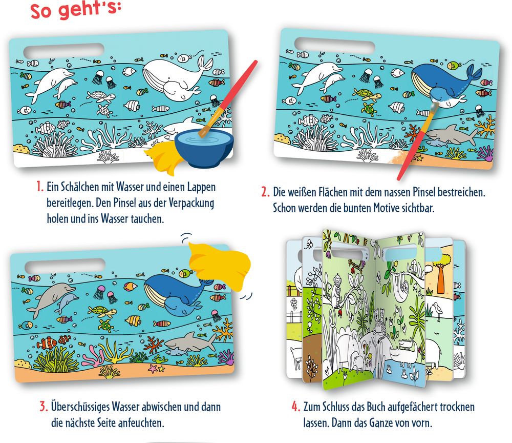 Coppenrath Wasser-Malspass Tierbabys