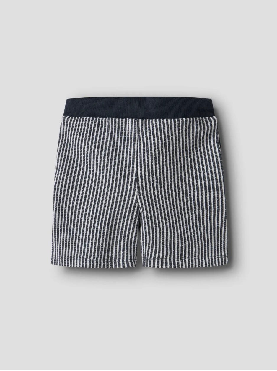 name it gestreifte Shorts (nmmhans) schwarz
