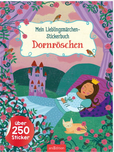 Ars Edition Märchenstickerbuch Dornröschen