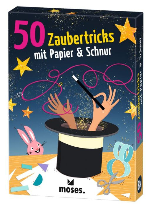 Moses 50 Zaubertricks mit Papier & Schnur