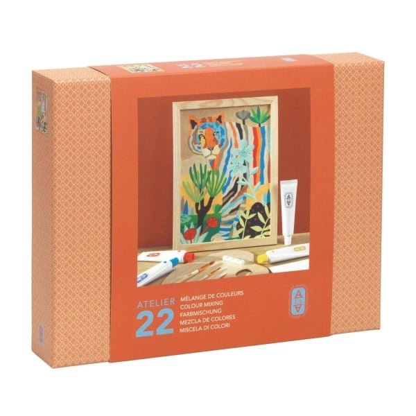 Djeco Atelier 22 Malerei Tiger