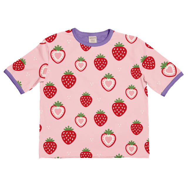 maxomorra oversized Shirt Strawberries