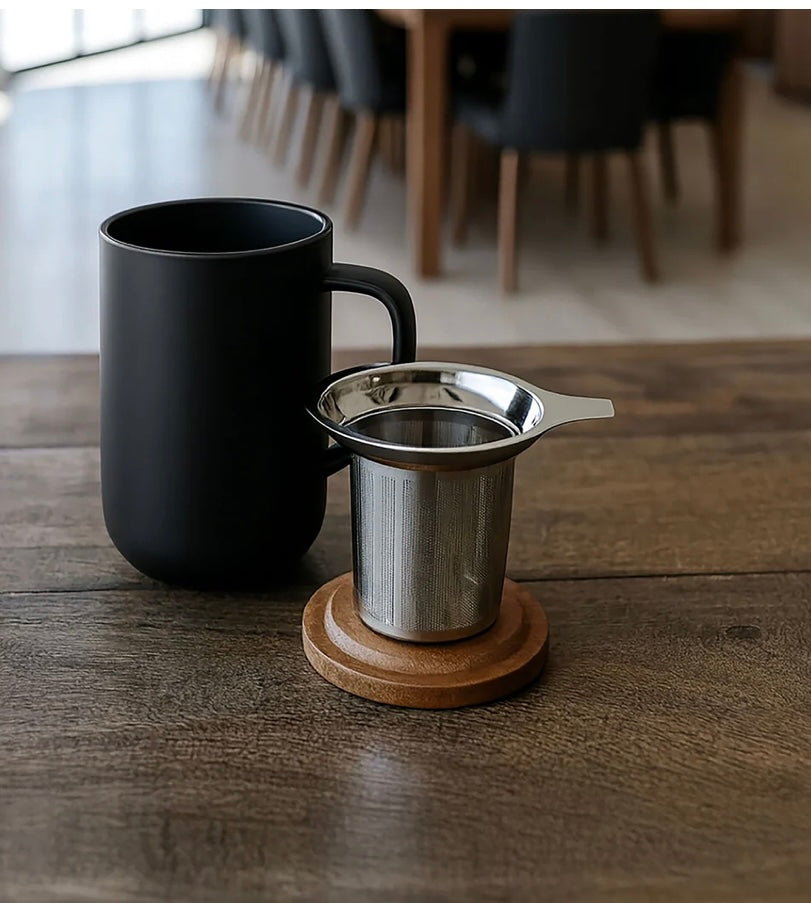 OGO Juliet Teetasse schwarz 475 ml