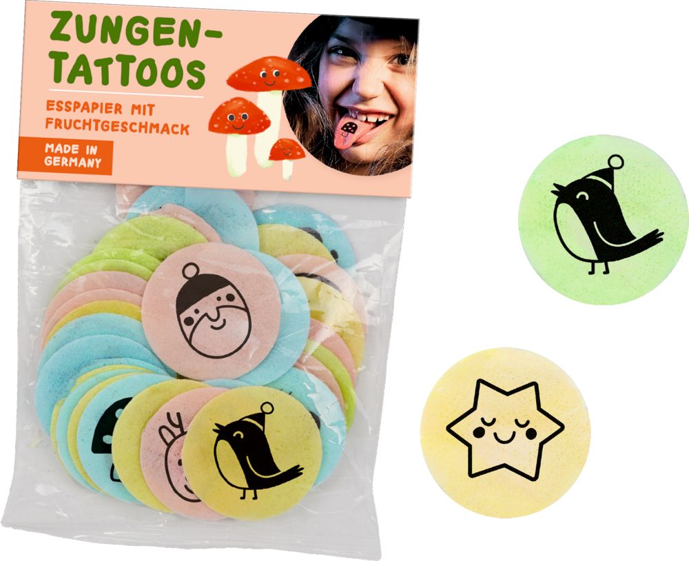 Die Spiegelburg Zungentattoos Weihnachten