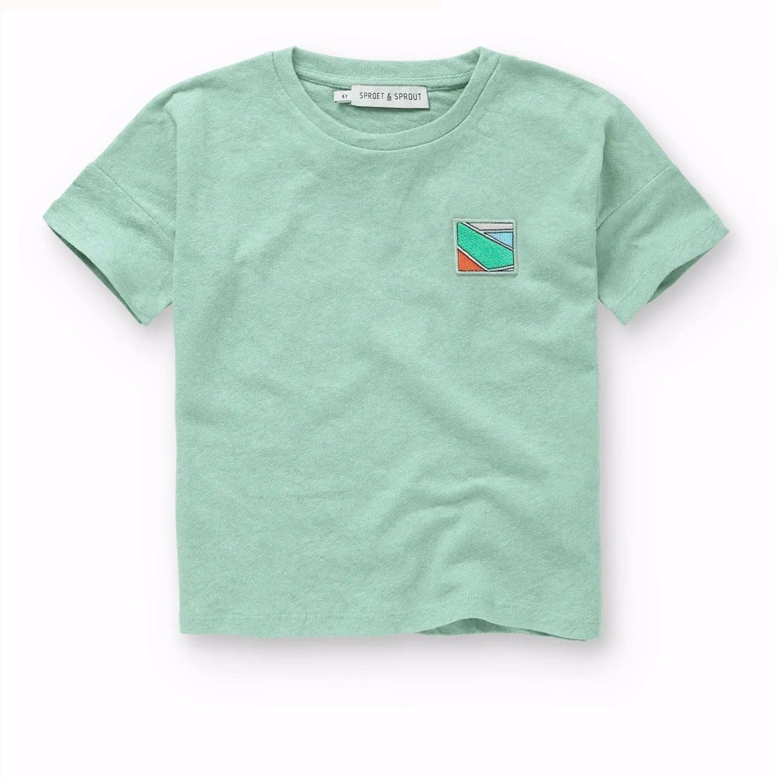 Sproet & Sprout T-Shirt aus Leinen grün