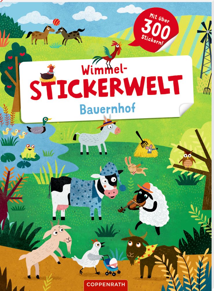Coppenrath Wimmel-Stickerwelt