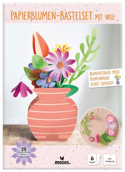 Moses Papierblumen-Bastelset