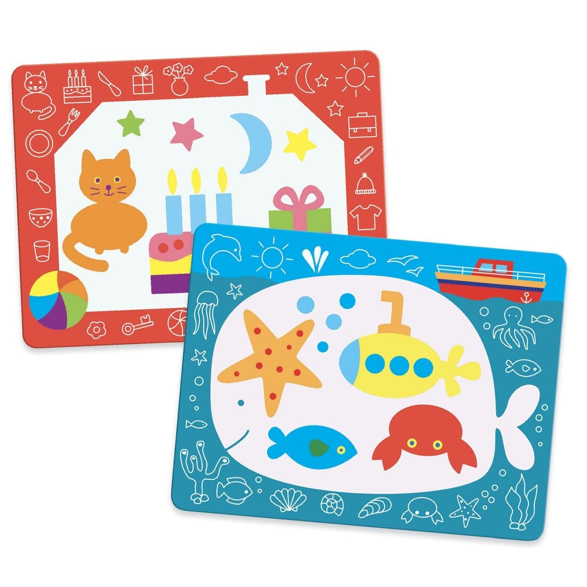 Djeco Zauber-Malbilder „Zaubergekritzel“ +18m