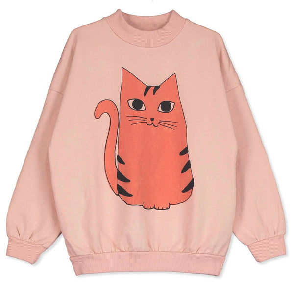 lötiekids Sweatshirt Red Cat