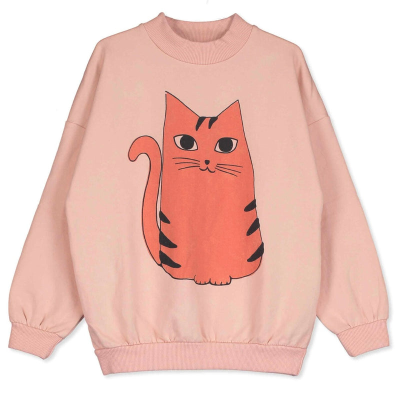 lötiekids Sweatshirt Red Cat