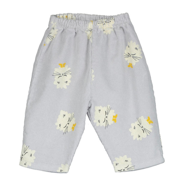 lötiekids Cordhose Kitten in Boots grau