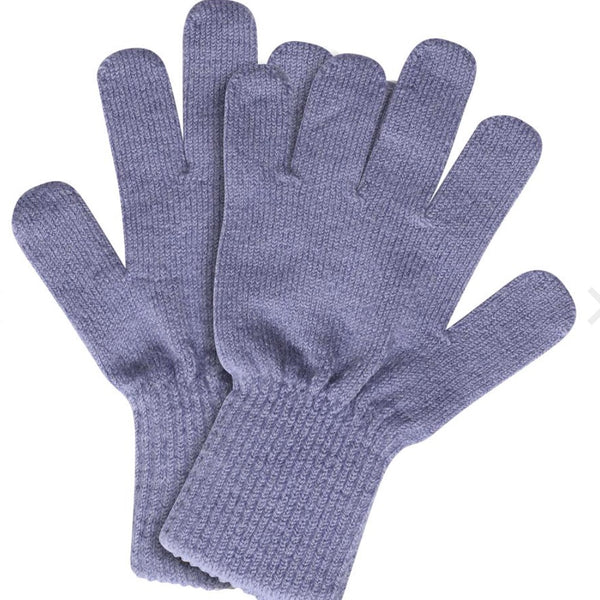 MELTON Basic Handschuhe Twilight Purple