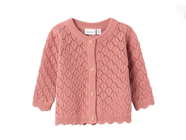 name it Strickjacke Ash Rose (nbftisol)