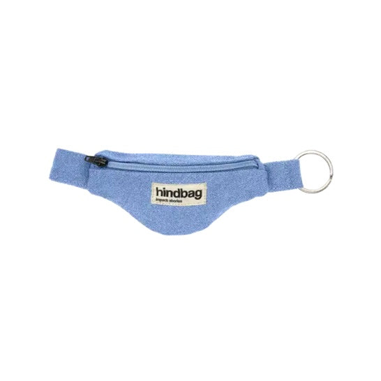 Hindbag Schlüsselanhänger Como Denim Blau