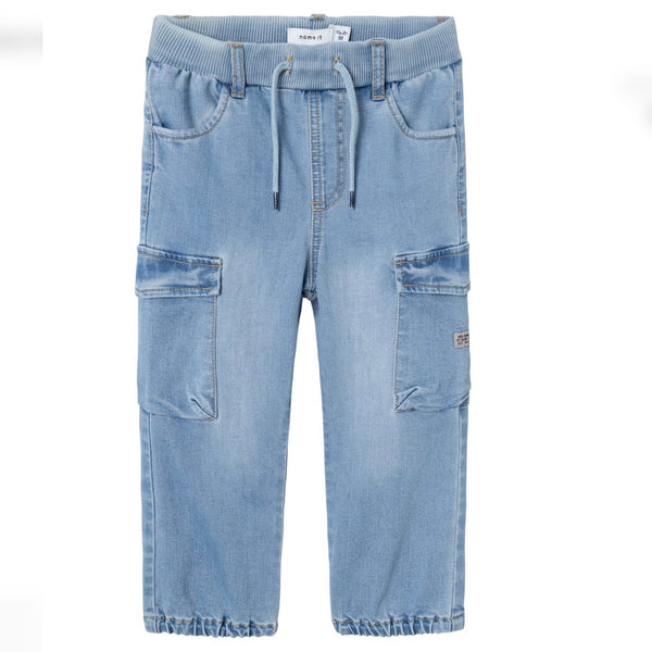 name it Baggy Jeans Medium Blue Denim ( nmmben)