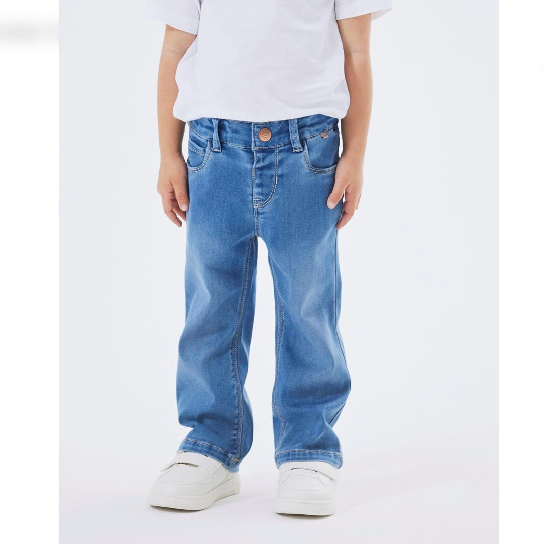 name it Bootcut Jeans Light Blue Denim ( nmfsalli)