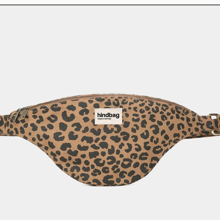 Hindbag Sasha Leopard Cannelle