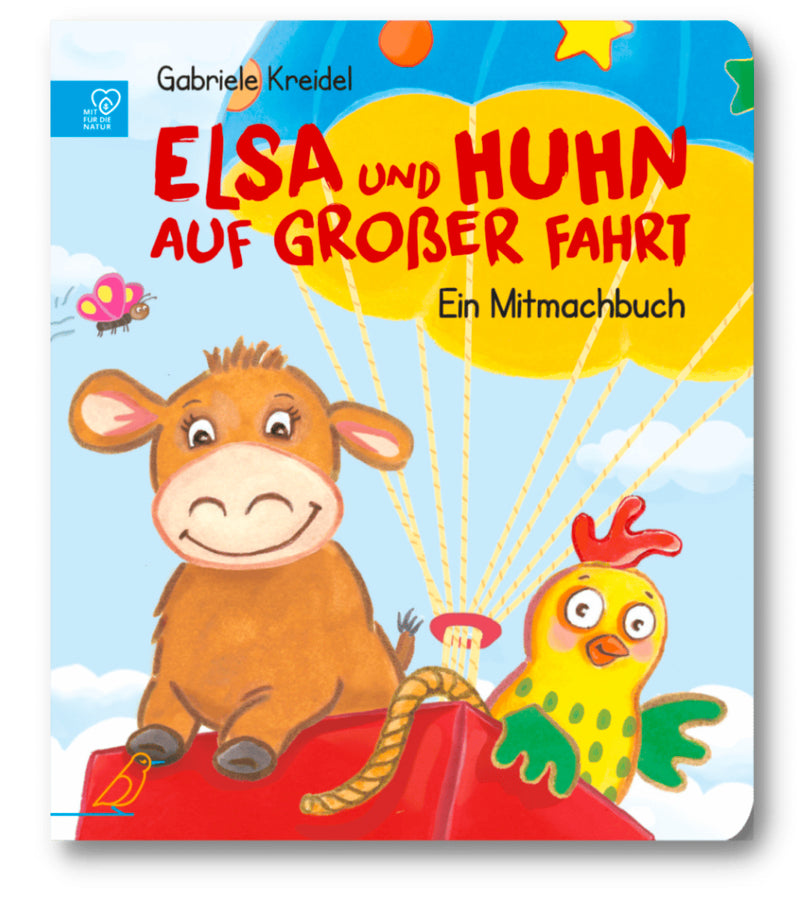 CalmeMara Elsa und Huhn auf großer Fahrt
