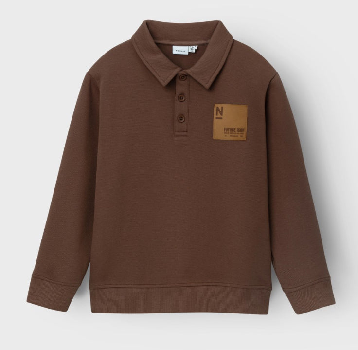 name it Longsleeve Pullover (nkmsavase) Mustang