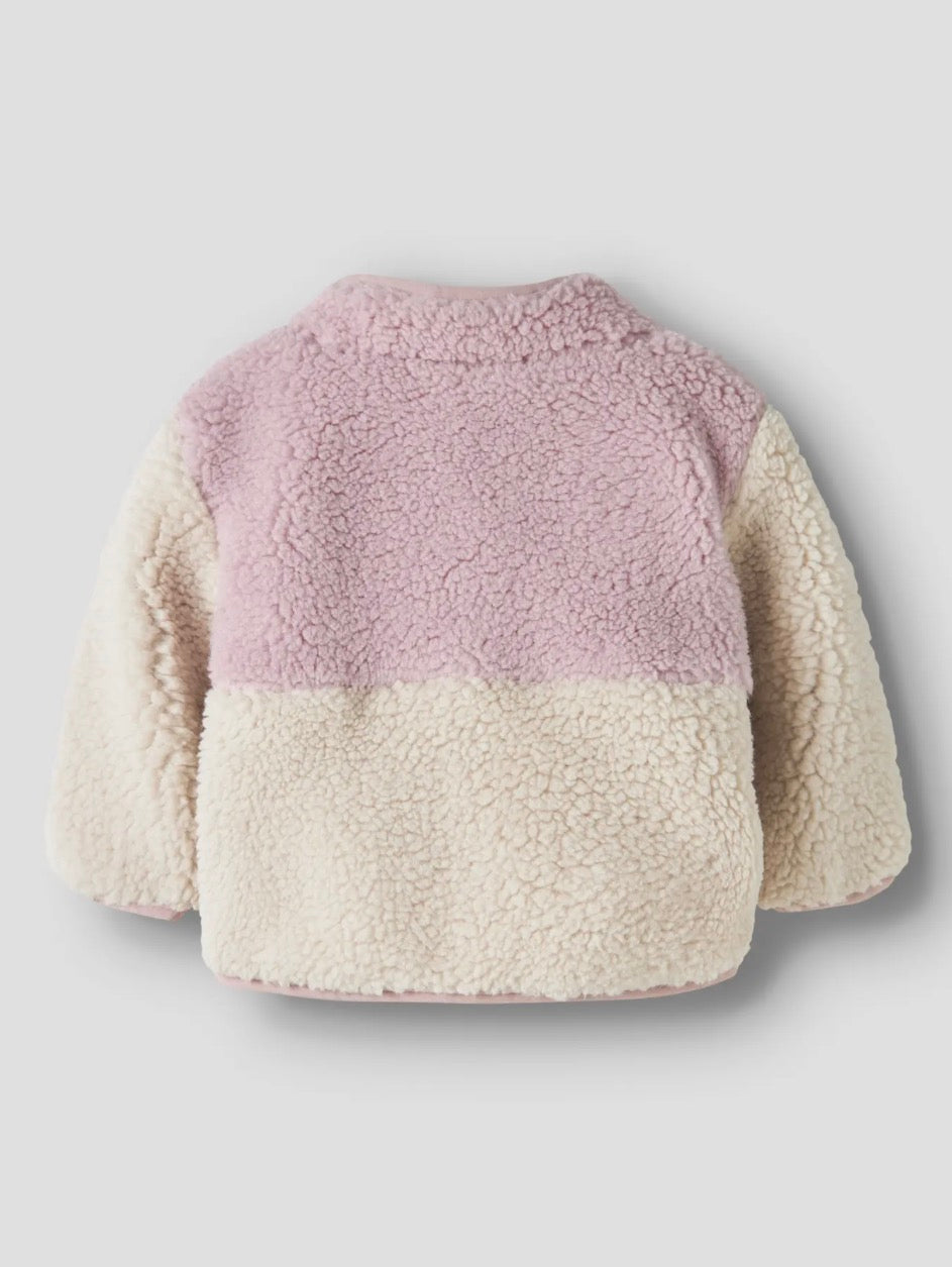 name it Baby Teddyjacke (nbfmacey) Violet Ice