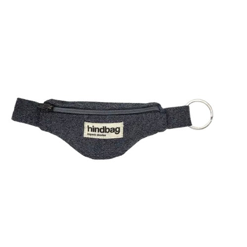 Hindbag Schlüsselanhänger Como Denim Grau