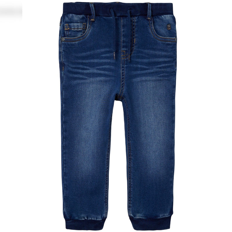 name it baggy Jeans mit Fleecefutter Medium Blue Denim (nmmben)